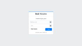Stok ve Depo Yönetim Yazılımı — genel görünüm